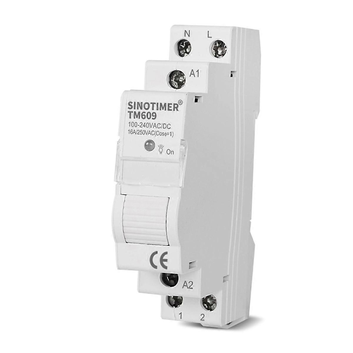 TM609 WiFi Smart Timer Switch Tuya APP Remote Control Wireless Countdown Time Switch Home Staircas