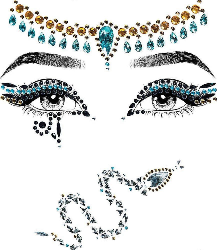 Cleopatra Jeweled Face Sticker