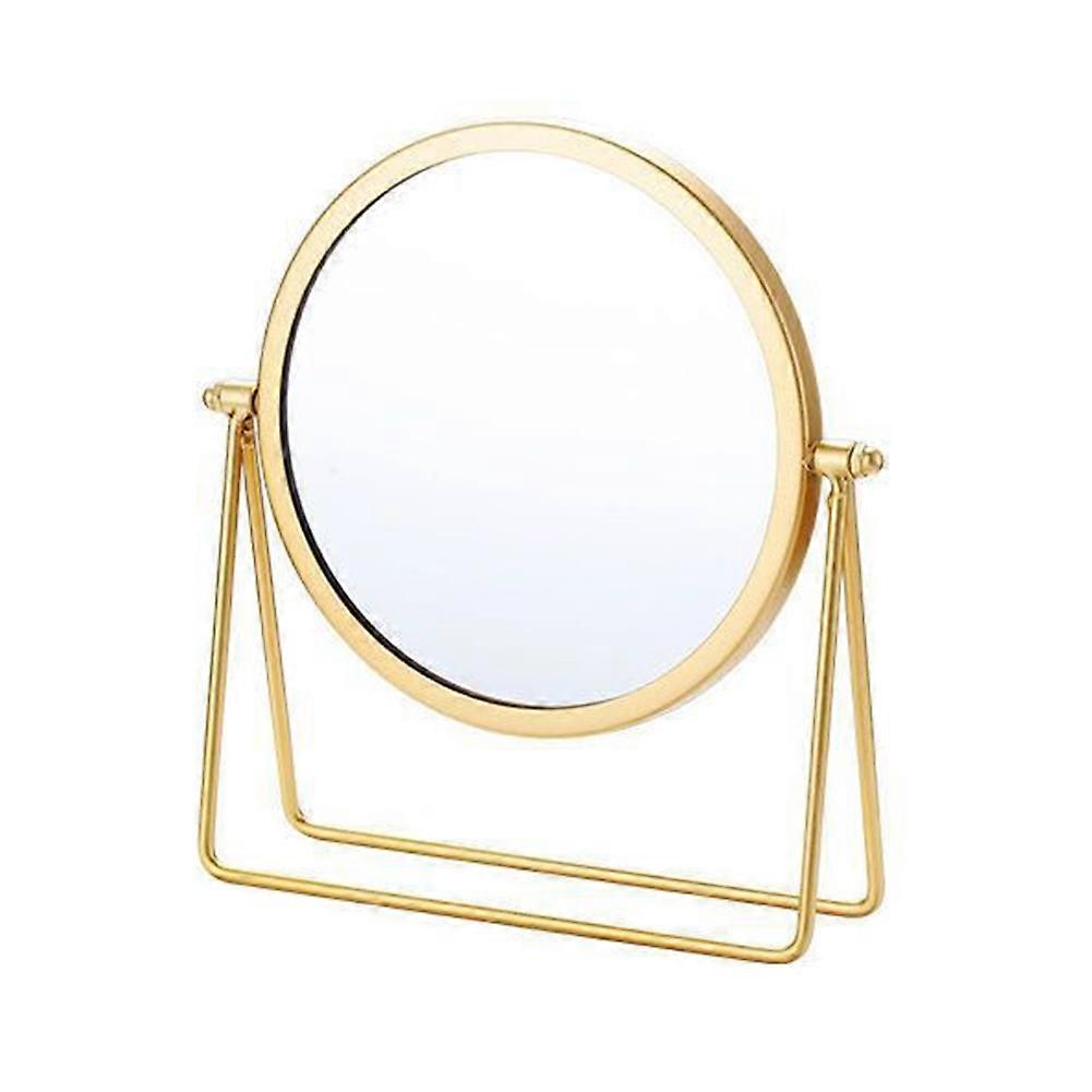 Simple, elegant and stylish metal wrought iron makeup mirror