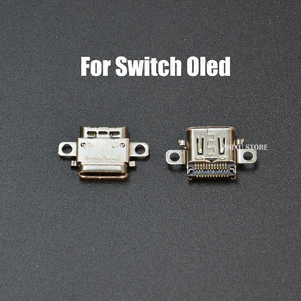 ZUIDID 1PCS For NS Switch OLED Usb Charging Port Socket Lot For Switch Lite Console Power Connector Type-C Socket Port