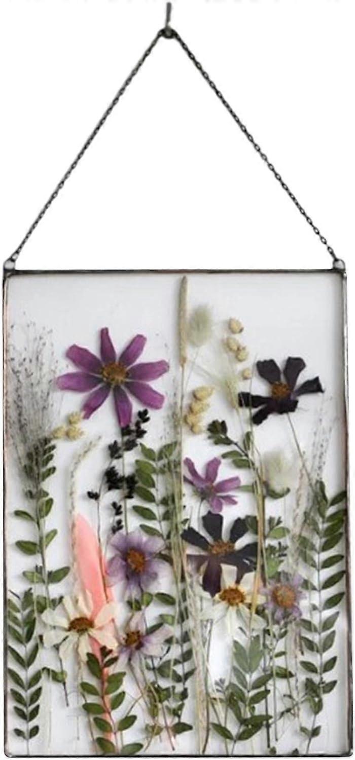 2025 New Embossed Decorative Frame Acrylic Frame With Embossed Dried Flower Frame Art Deco Fine Wall Frame