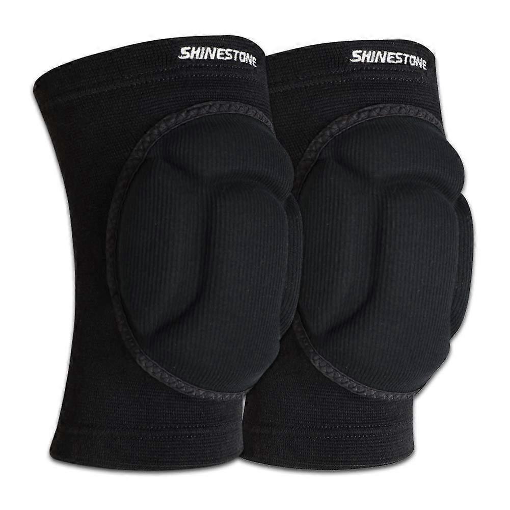 Knee Protector, Protective Knee Pads, Thick Sponge Knee Pads Protector High Elastic Anti-Slip Collision Avoidance Knee Sleeves for Basketball and More