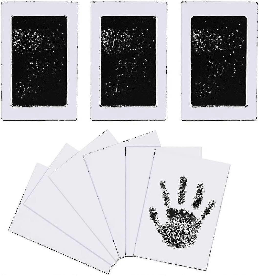 Baby Handprint And Footprint Ink Pads-MXBC