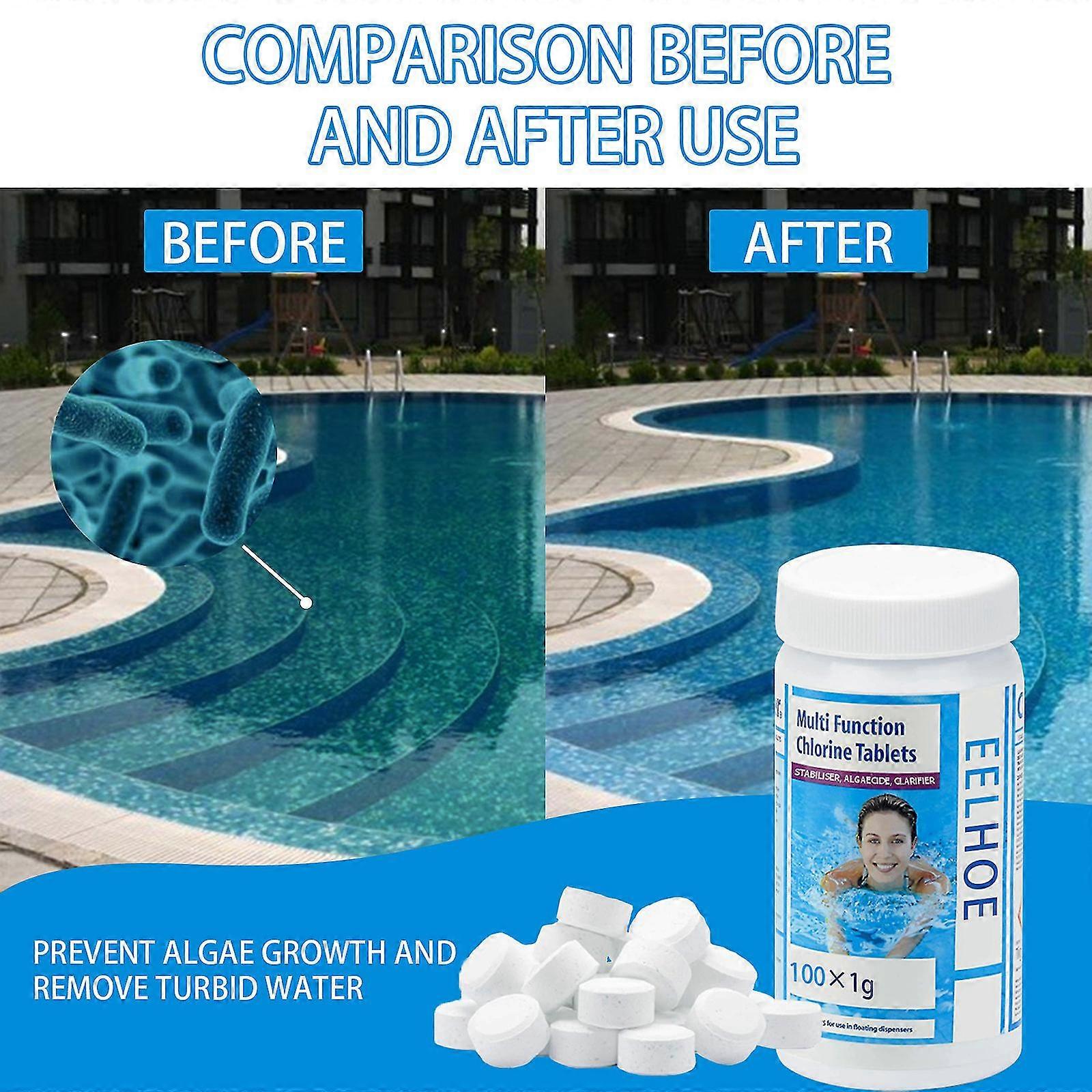 Algae Remover For Swimming Pool Clean Water Effervescent Tablets Remove algae-remover-for-swimming-pool-clean-water-effervescent-tablets-remove