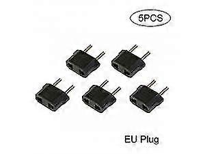 5pcs 110v To 220v Conversion Adapter Plugs Travel Adapter Converter