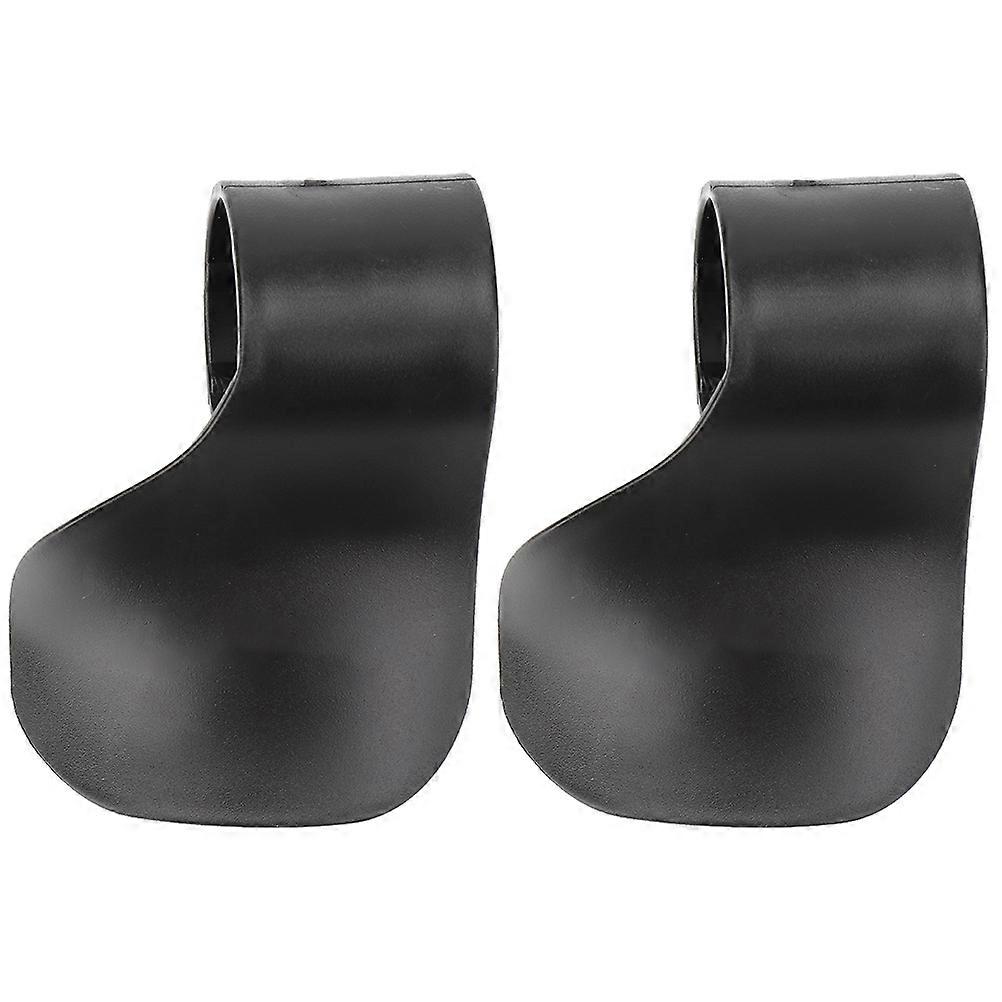 2 stk. gassassistent for motorsykkel, gasskontrollassistent, håndleddsstøtte (svart)