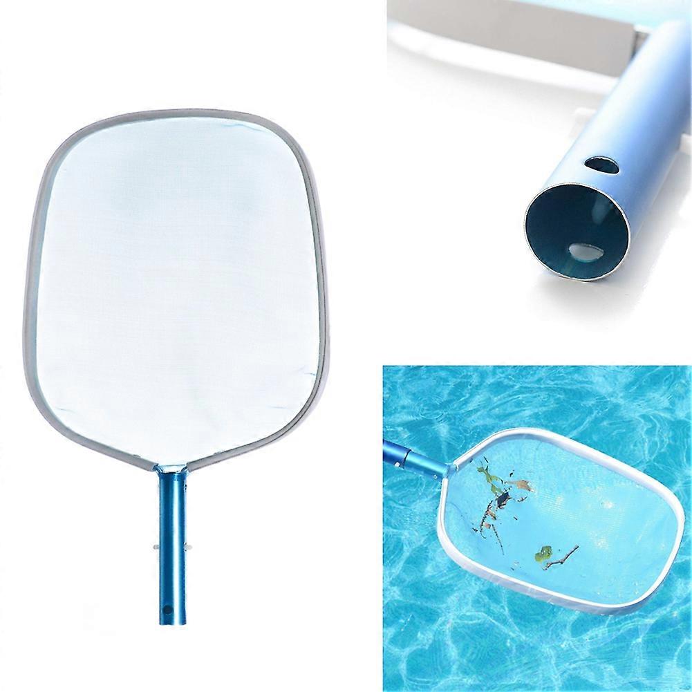 Metal Leaf Rake Fine Mesh Frame Net Skimmer Cleaner Swimming Pool Pond Spa Tool JIKAIX