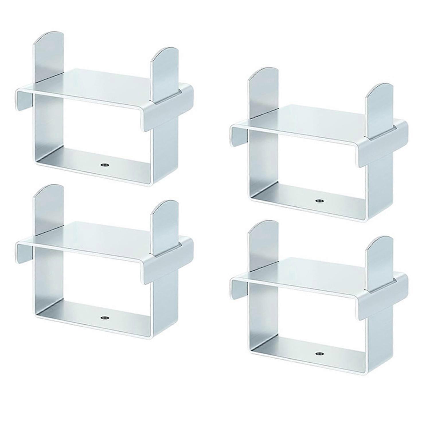 4Pcs Leaf Spring Clamp Kit Rustproof Corrosion Resistant Wide Application Heavy Duty Trailer Leaf