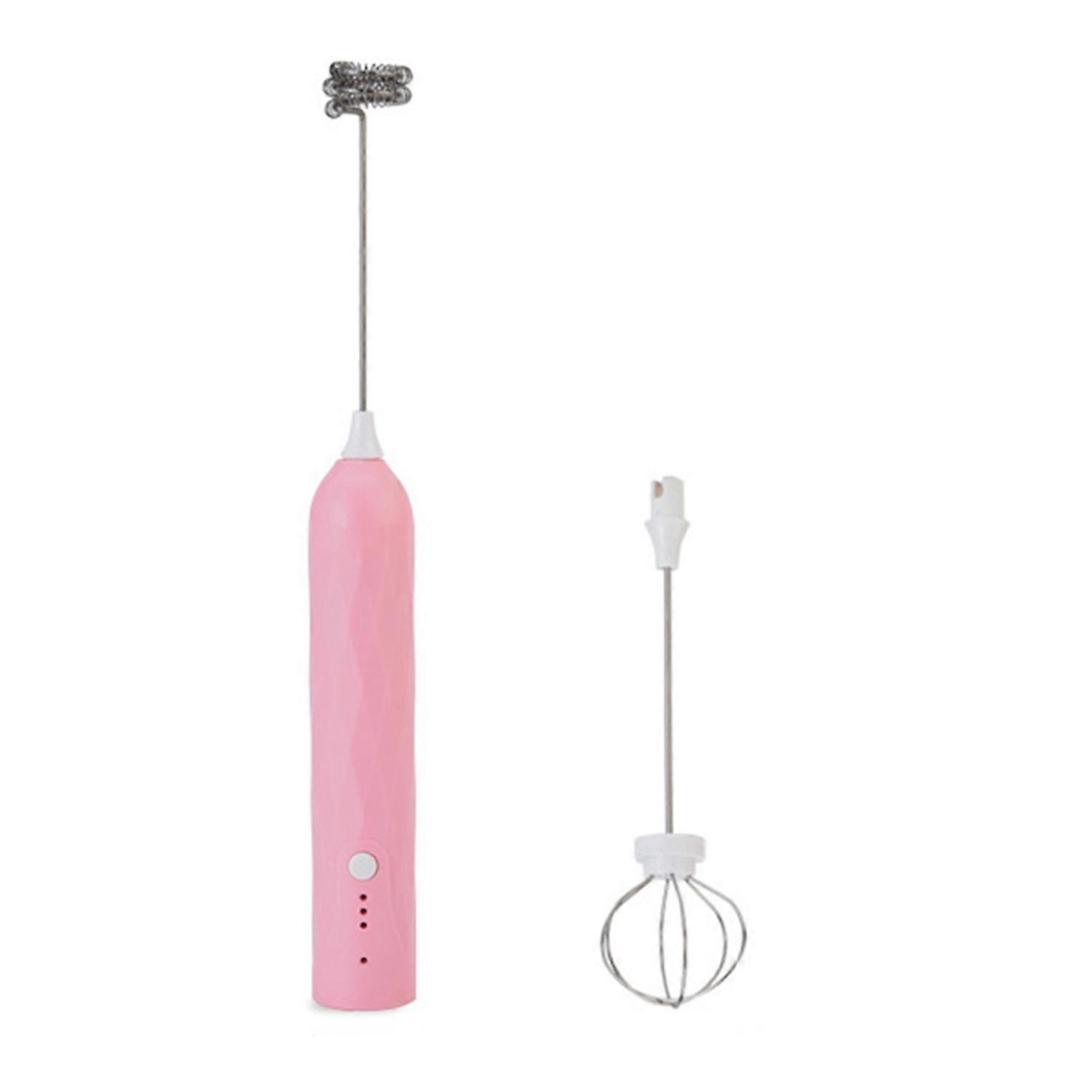 Powerful Electric Handheld Milk Frother USB Charging Adjustable Speeds Electric Egg Whisk Home