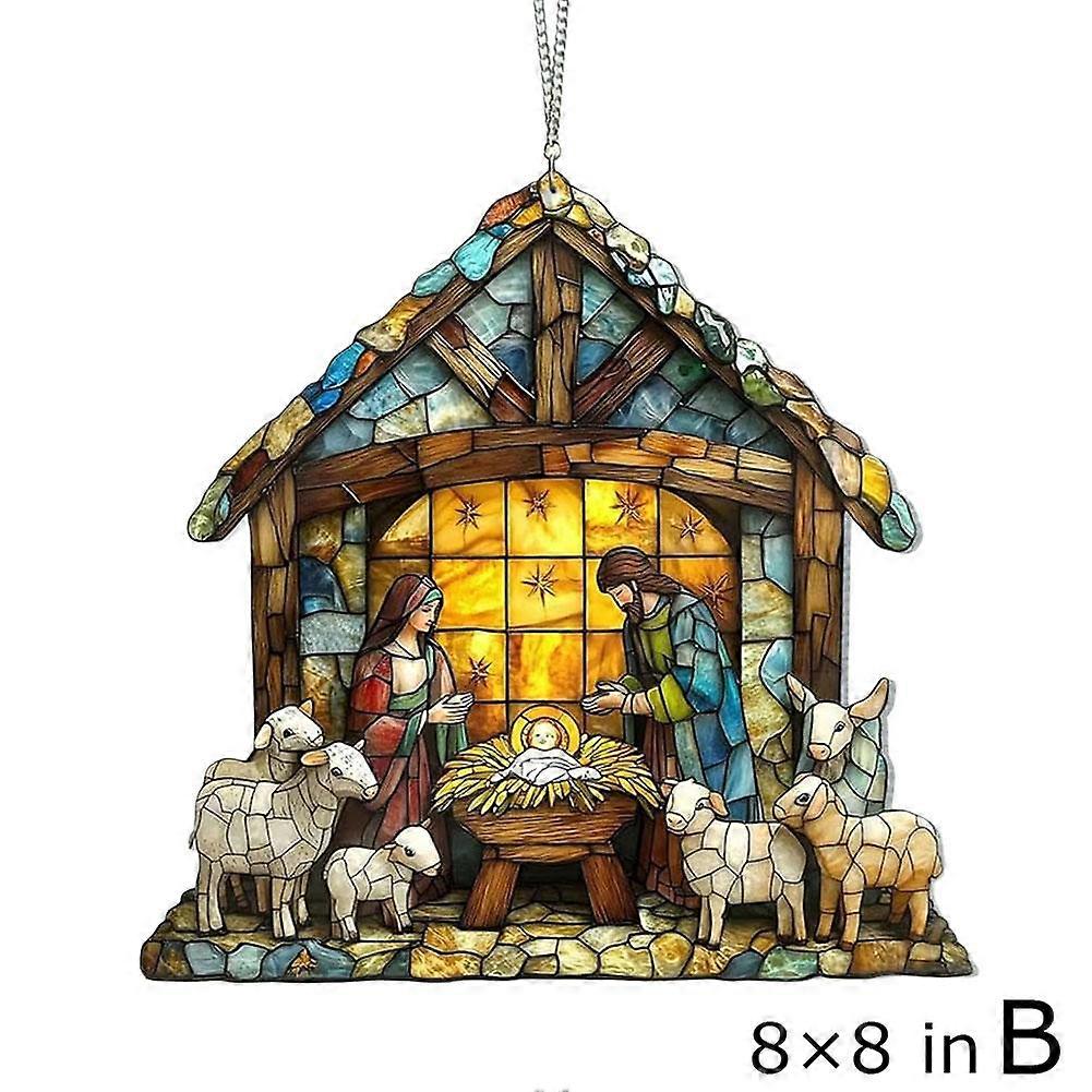 Nativity Scene Light Catcher S6D 5