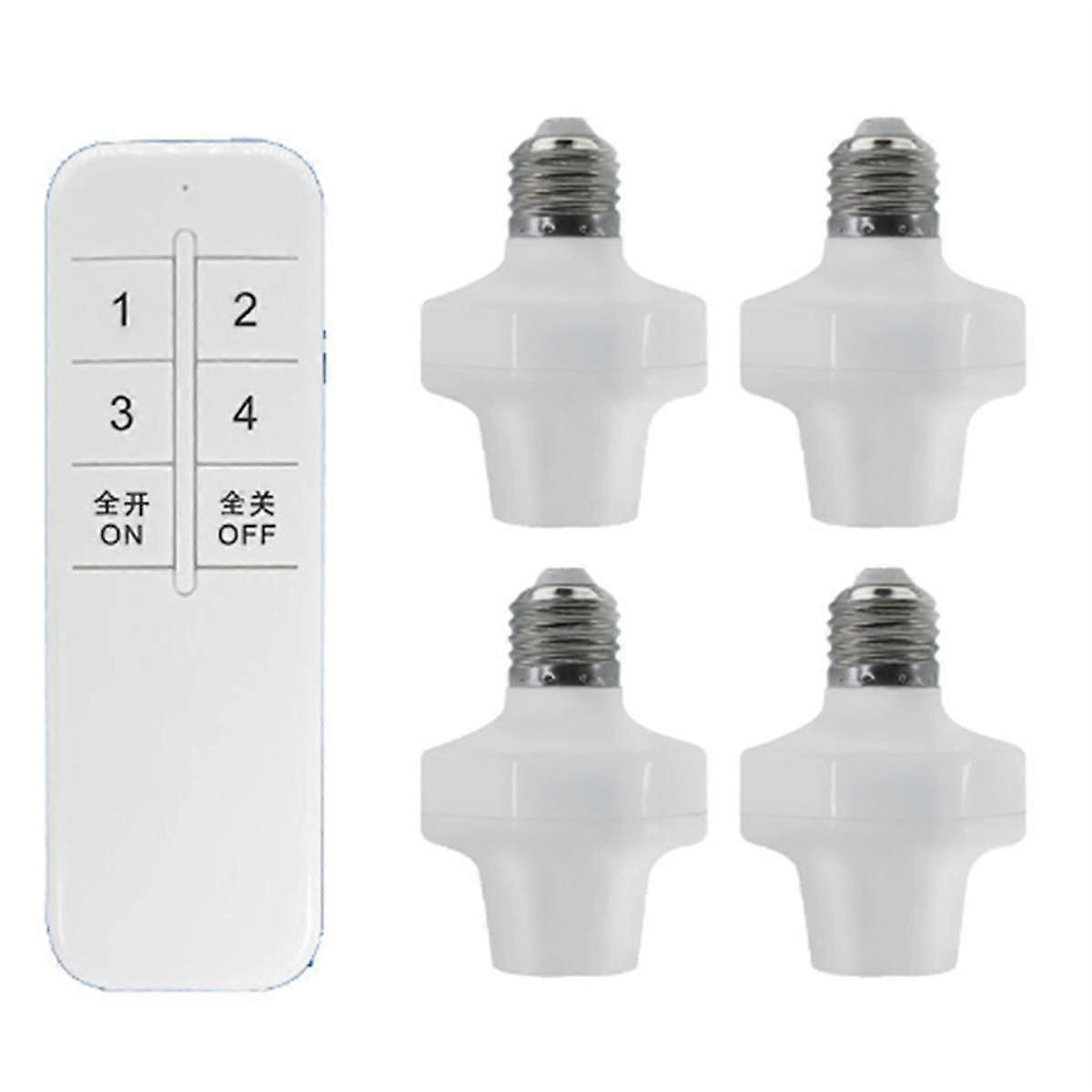 E27 Wireless Remote Control Light Lamp Holder Smart Bulb Adapter LED Lamp Holdere Smart Device for