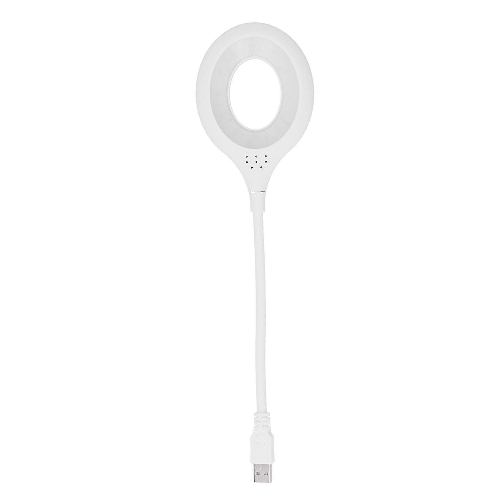 USB Portable Reading Eye Protection Lamp Bendable Neck Notebook Keyboard Light LED Power Light Learn to Read Natural Light Bedside