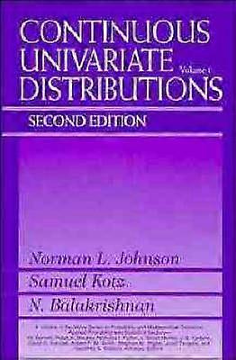Continuous Univariate Distributions Volume 1