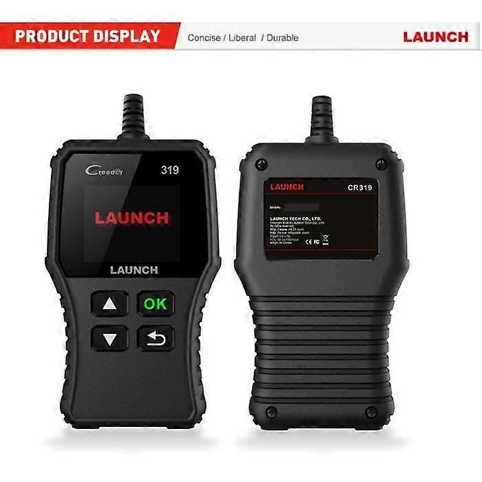 LAUNCH CR319 OBD2 Scanner Multi-brand Car Diagnostic Tool for Reading and Clearing Engine Fault Codes