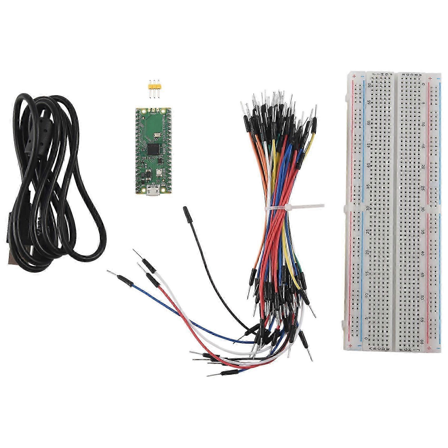 For Pico Board With Pre-soldered Header Rp2040 Microcontroller Chip Dual-core Arm M0+ Processor