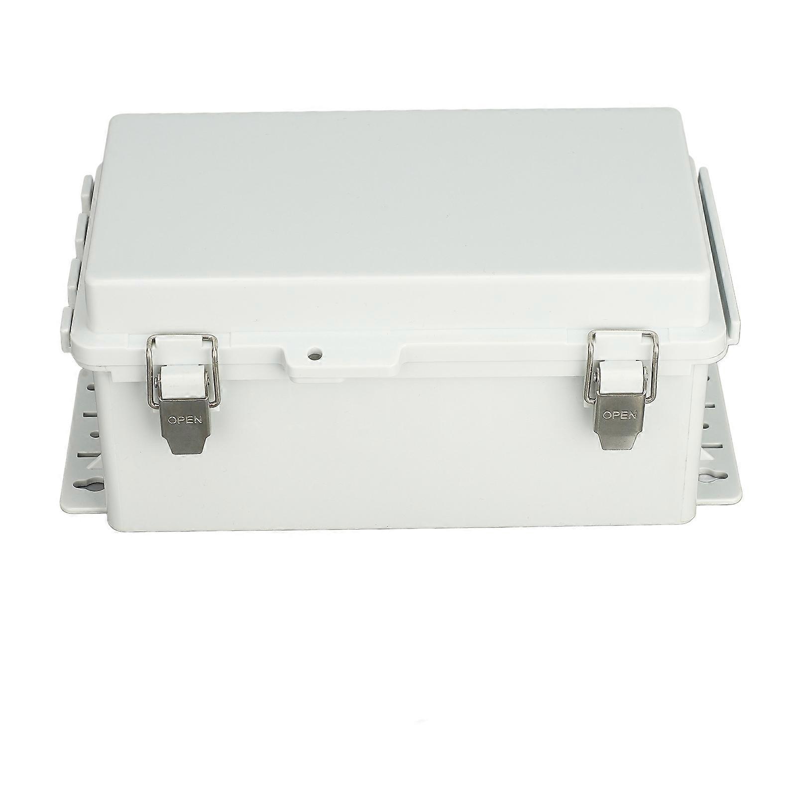 Junction Box ABS Plastic IP66 Waterproof 3 Outlet Holes Electrical Box for Power Project