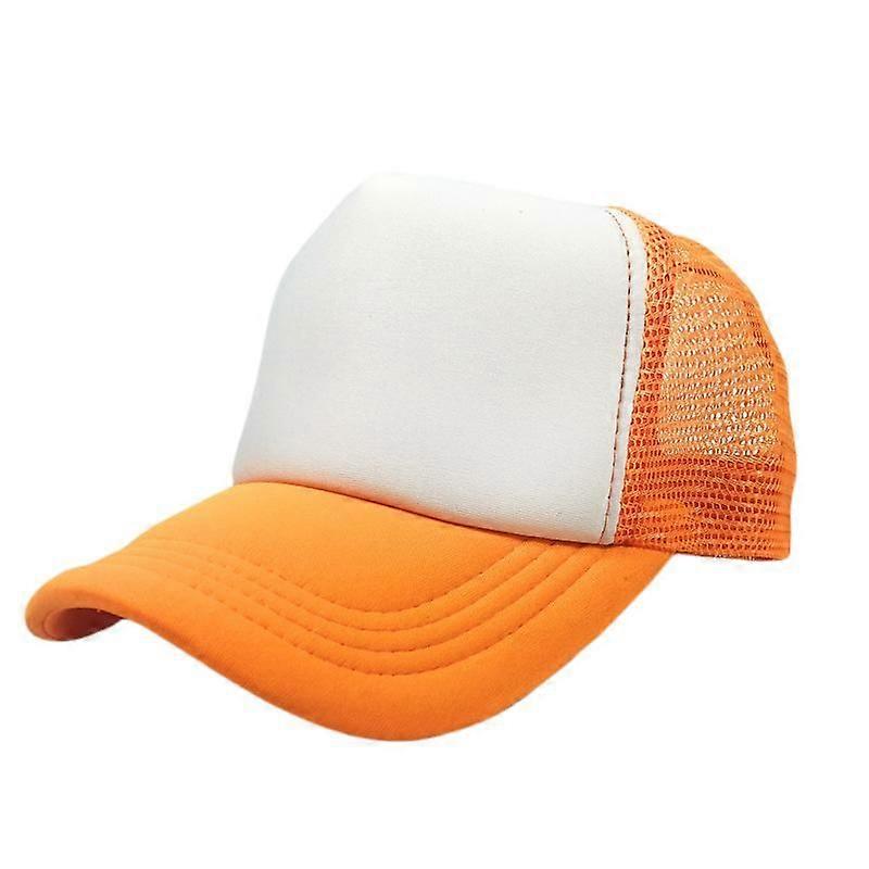 Wekity Two Tone Trucker Hat Summer Mesh Cap with Adjustable Snapback Strap