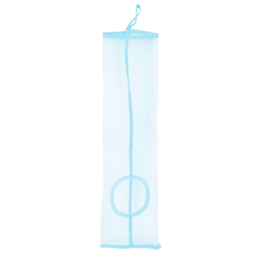 Hanging Reusable Storage Mesh Bag Vegetable Bag for Fruit Garlics Garbage Bag(Blue)