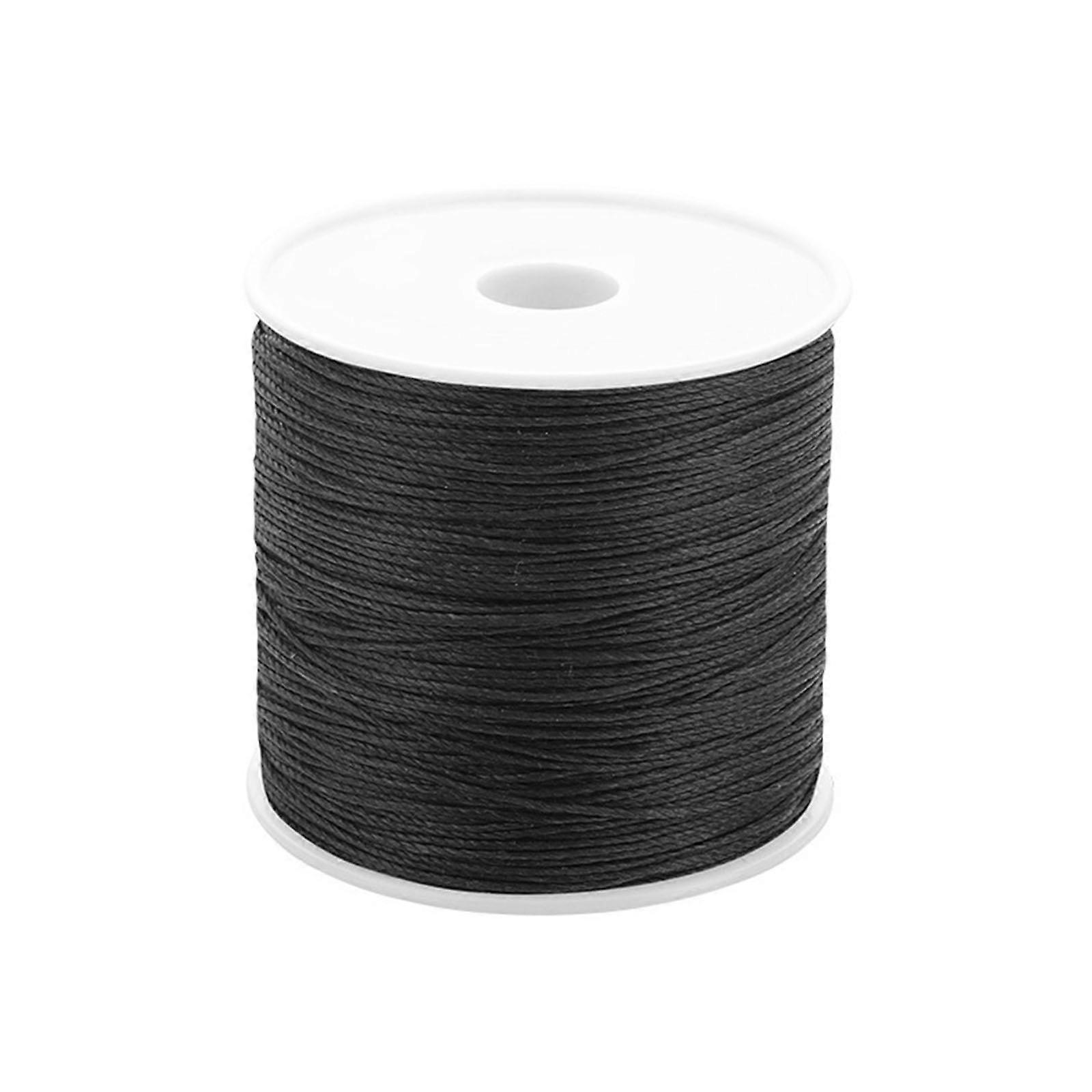 Deri Dikiş İpliği 0.5mm Mumlu İplik Kordonu 115 Yard / Makara Deri El Sanatları Dikiş Ciltleme Ayakkabı Tamiri 10