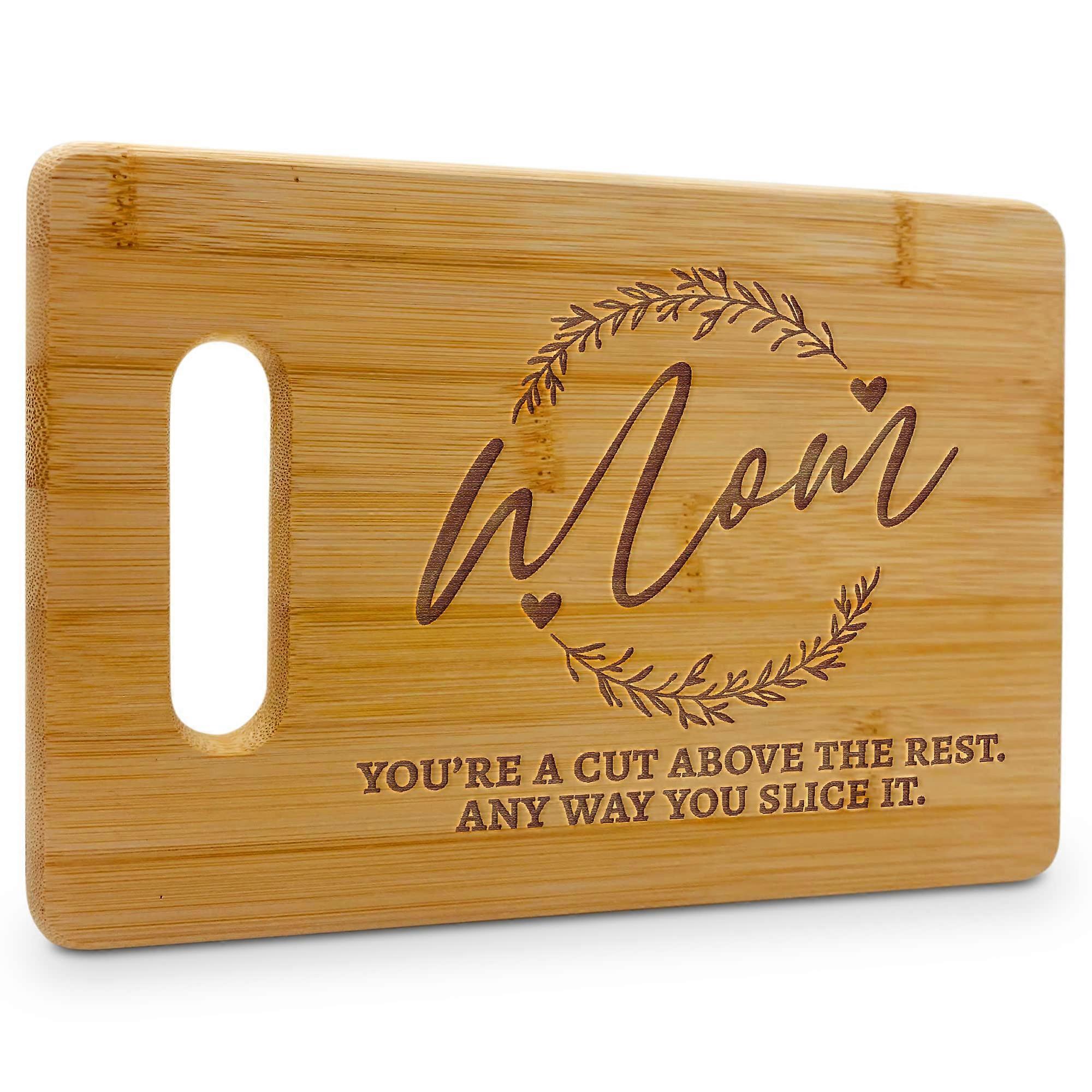 Bamboo Cutting Board (9"x6") for General Cutting Tasks