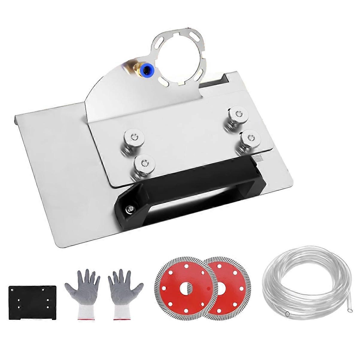 Angle Grinder Stand Set,6pcs for Tile 45 Chamfer Cutting,Angle Grinder Stand Grinder Holder,for 10
