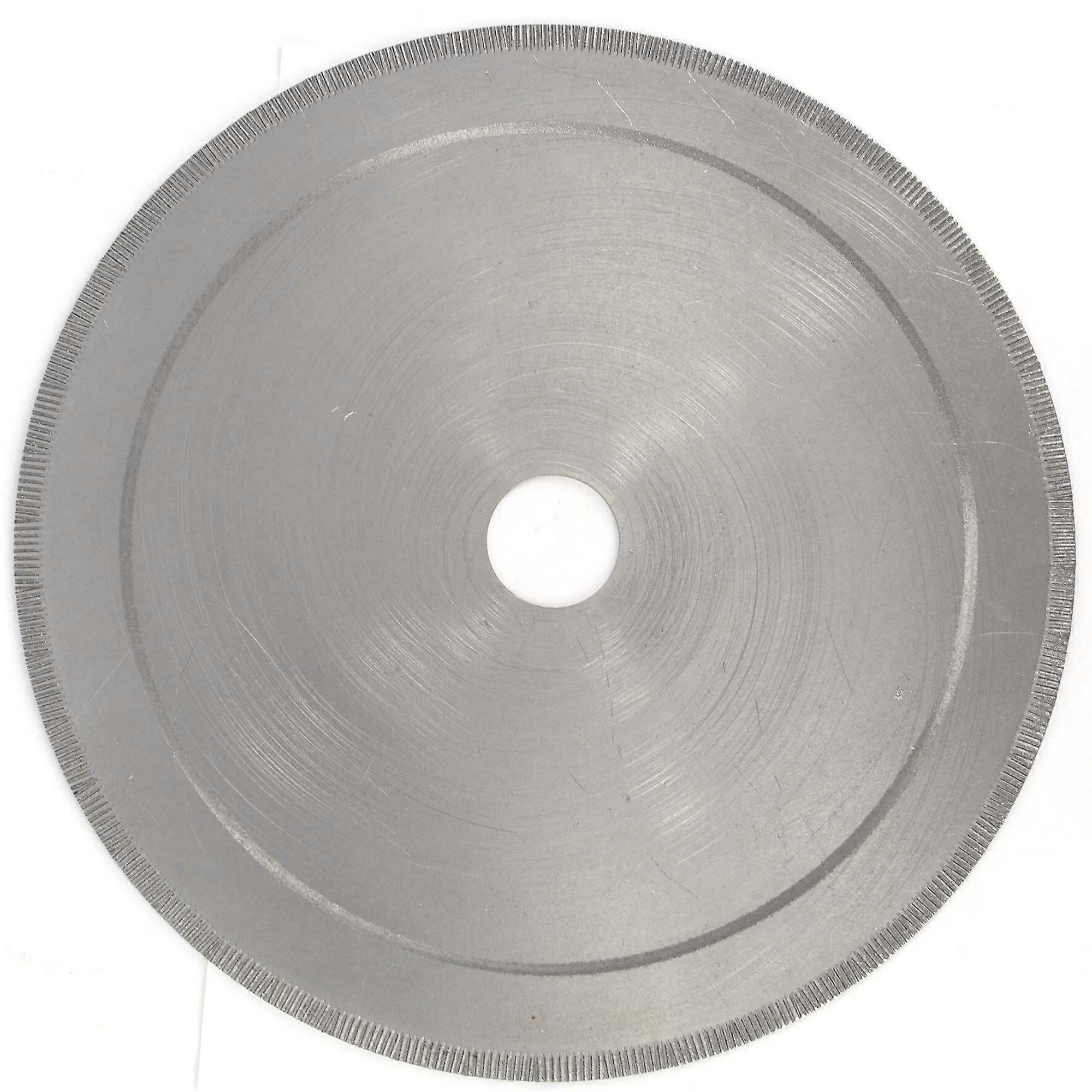 Diamond Blade Gem Saw for Cutting Gemstones 6 Inch, High Precision 0.2 Inch Thick, Wet/Dry Use, Compatible with Standard Saws
