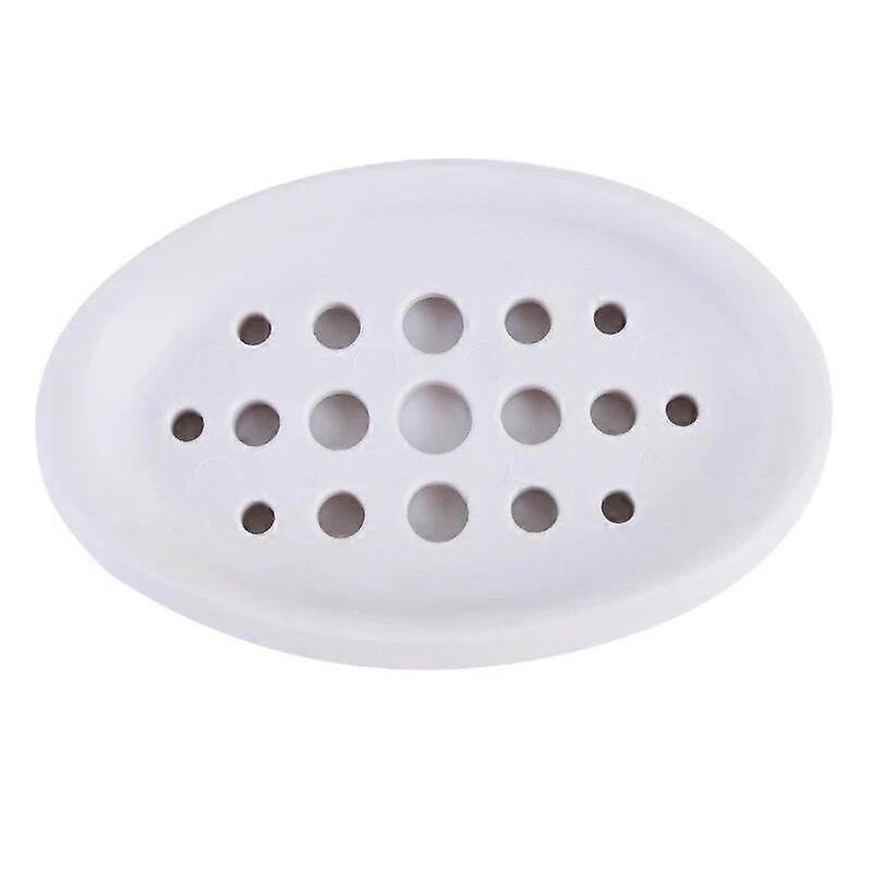 Bathroom Soap Drain Box Silicone Filter Bathroom Supplies Household Products Convenient Practical Laundry Brush Soap Tray