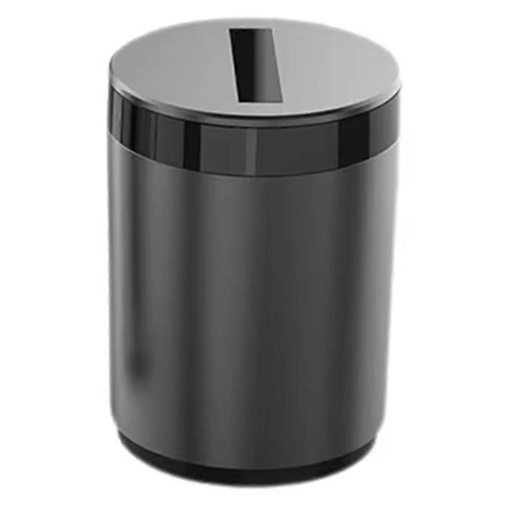 AS Infrared Sensor Smart Auto Open Close Aluminum Alloy Car Ashtray with Built In LED Light - Grey