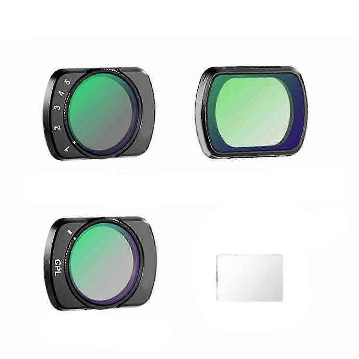 Variabelt filter til 3 magnetiske begrænsede stop Justerbart ND-filter med HD Multi Coated Optisk Glas