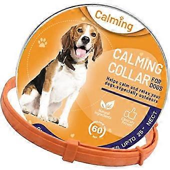 Pet Calming Collar Keeping Calm Collars Harness Loop Dog Cat, Orange for Dog, 70cm