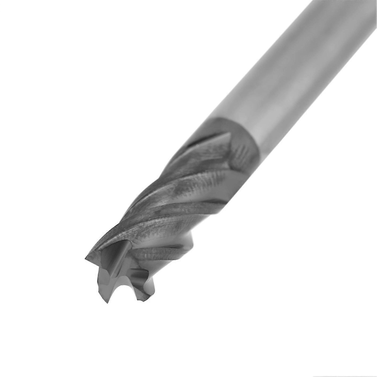 5pcs 4 Flute Tungsten Carbide CNC End Mills 6mm Diameter x 50mm Length