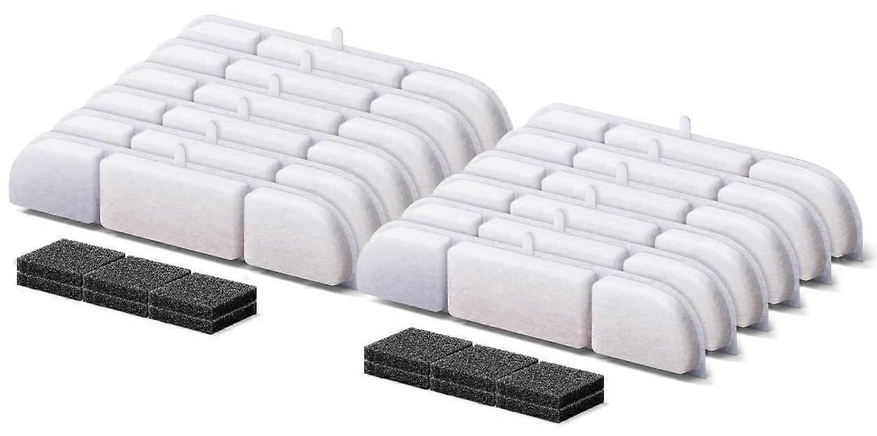 Replacement Filters For Battery-Operated Cat Water Fountain DPWFP6 12-Pack Model DPWFP6 Compatible