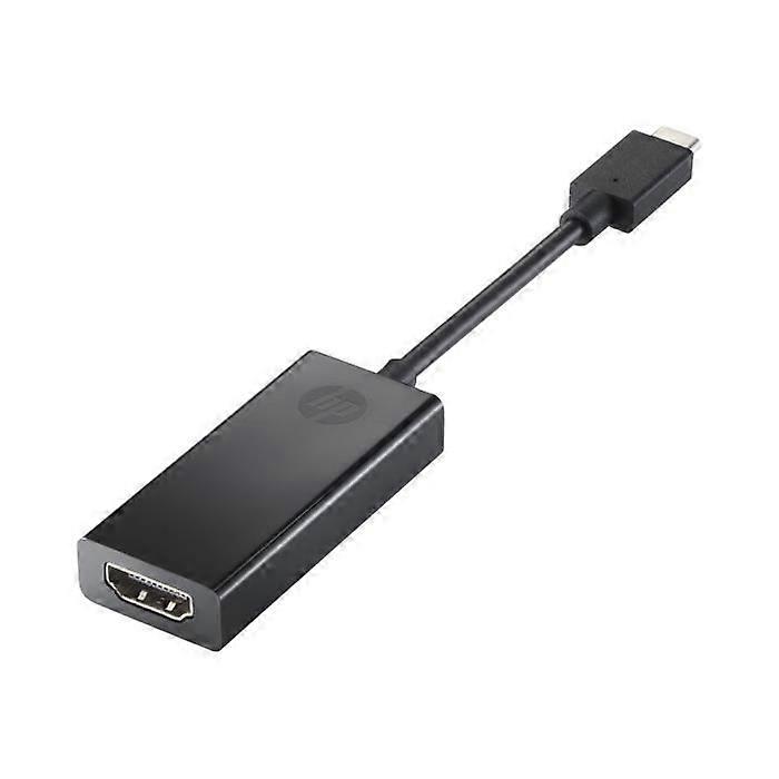 HP USB-C HDMI Externer Videoadapter in Schwarz für Elite Slice; EliteBook x360; Pro x2; ProBook x360; ZBook 15 G4, Studio G4