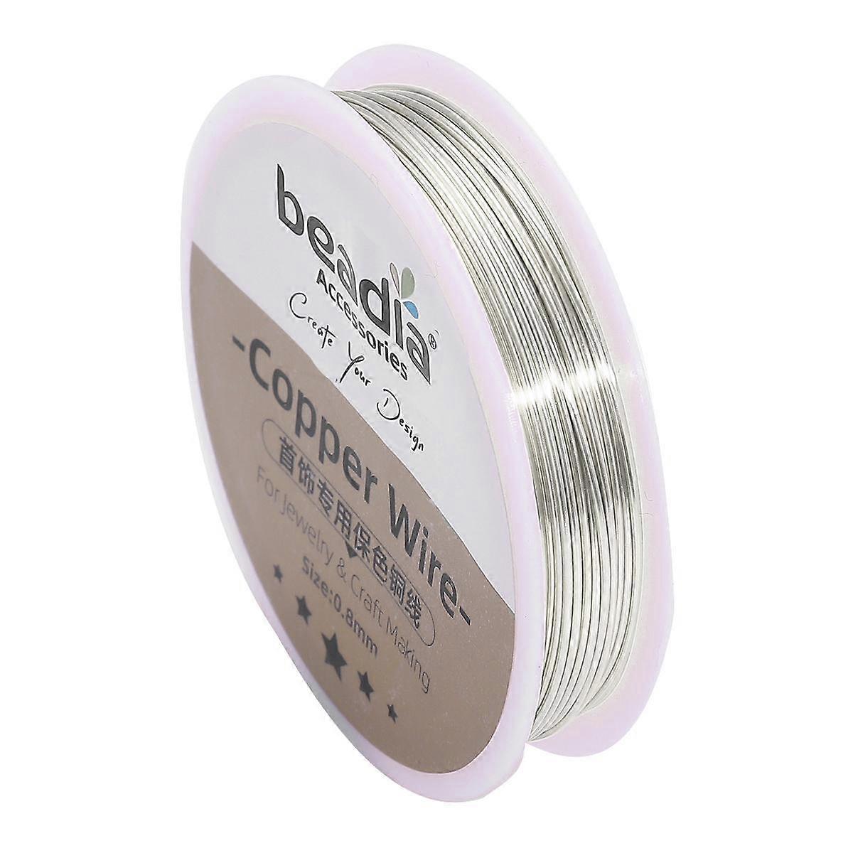 8-50meter/roll Resistant Strong Line Copper Wire Beading Wire For DIY Jewelry Craft Making Accessories