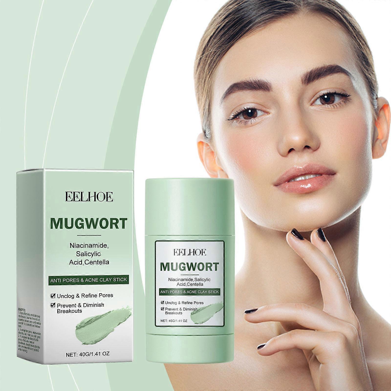 Artemisia Blackhead Removing Mud Mask 40g Deep Cleansing and Brightening Hydrating Facial Mask HarmonyHub163