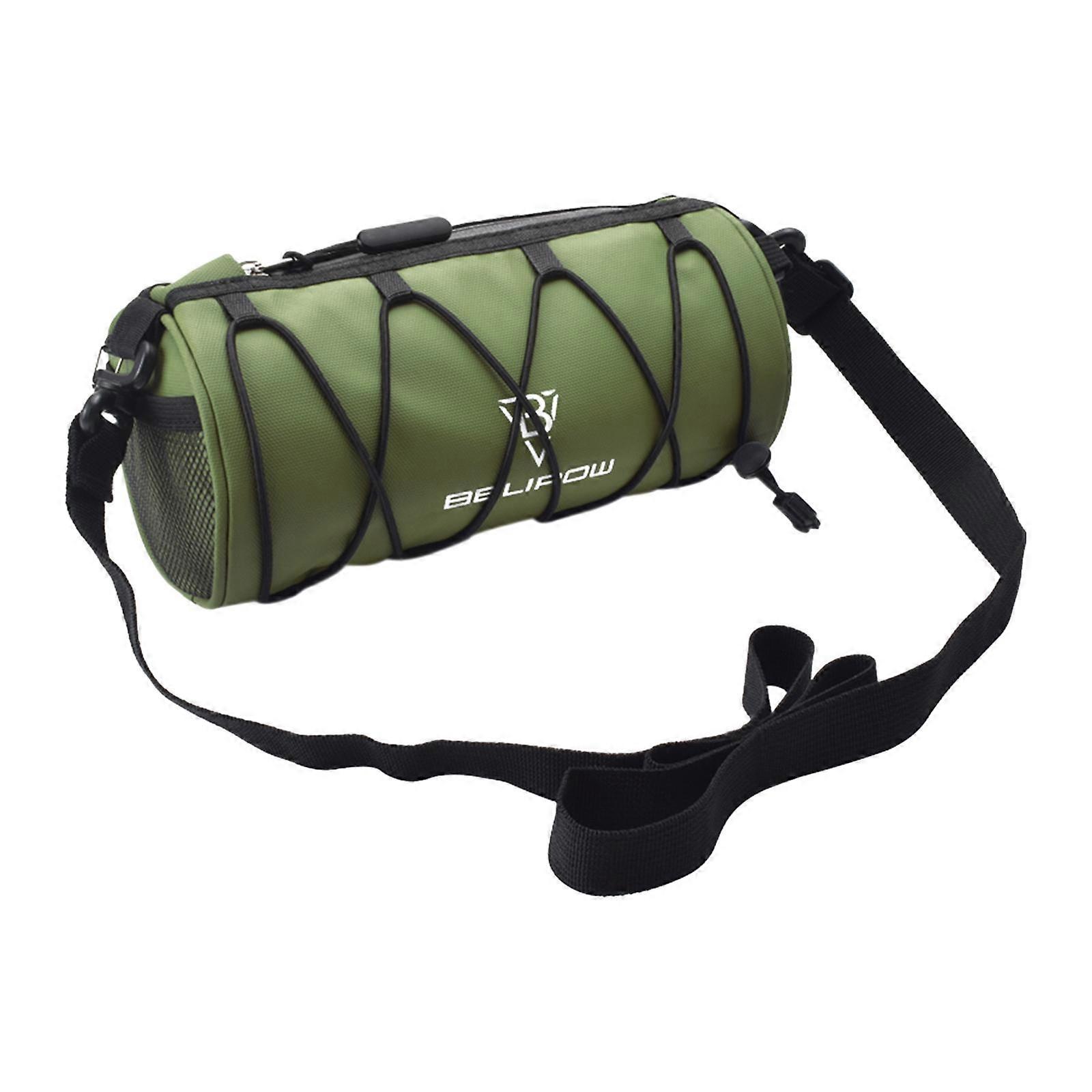 Bike Handlebar Bag Storage Pouch Pack Storage Roll Bag Multipurpose Durable with