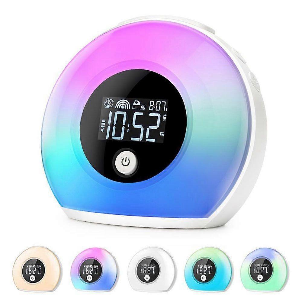 Alarm Clock with Bluetooth Speaker and 4-Level Brightness