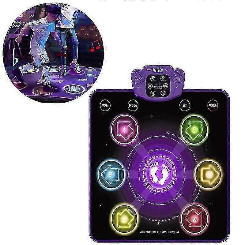 Barnas dansematte Bluetooth musikk dansematte Barnas elektriske dansematte foreldre-barn spill