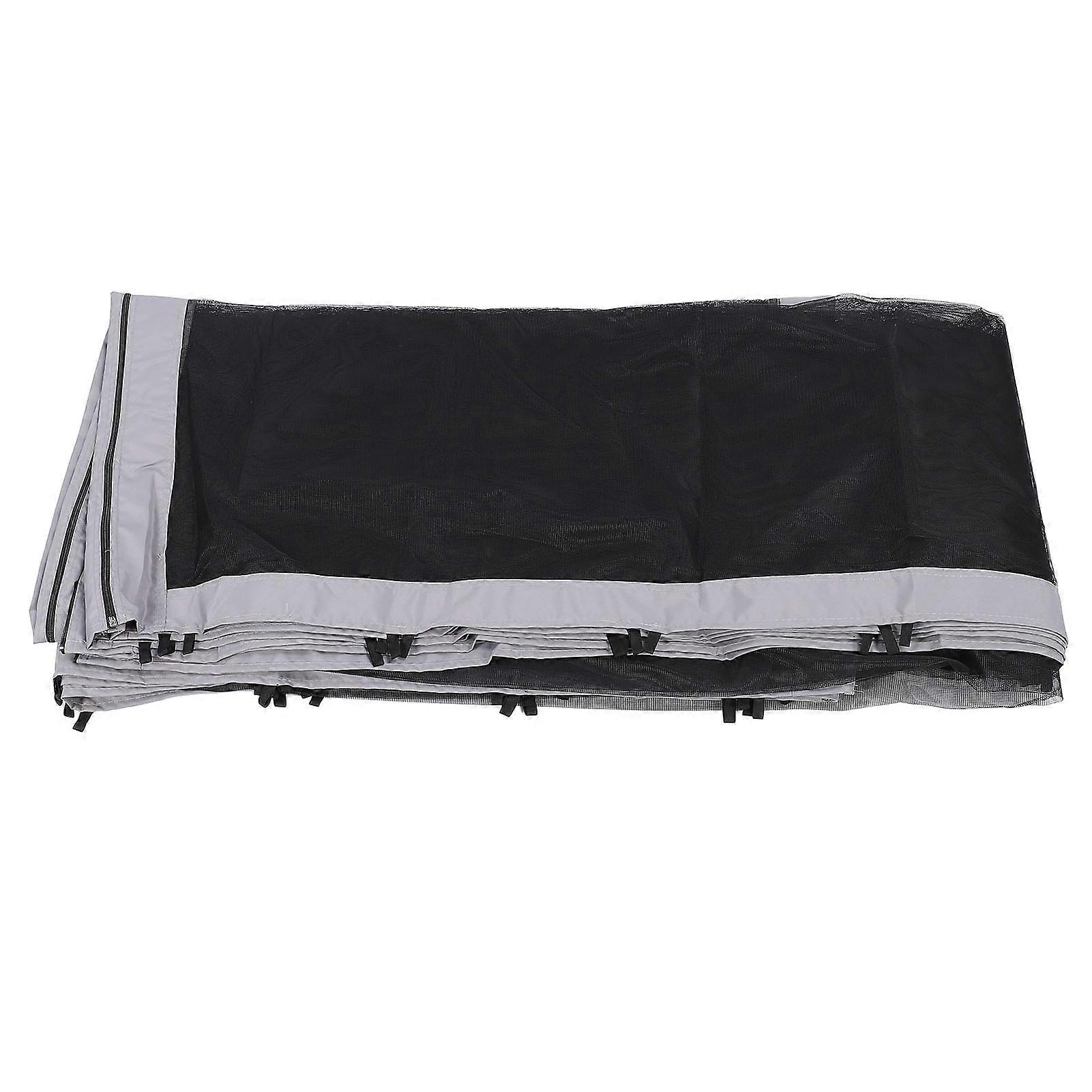Grey Canopy Mesh Sidewall Breathable Canopy Screen Wall Replacement Canopy Netting for Backyard Garden Exhibition 3x4meters