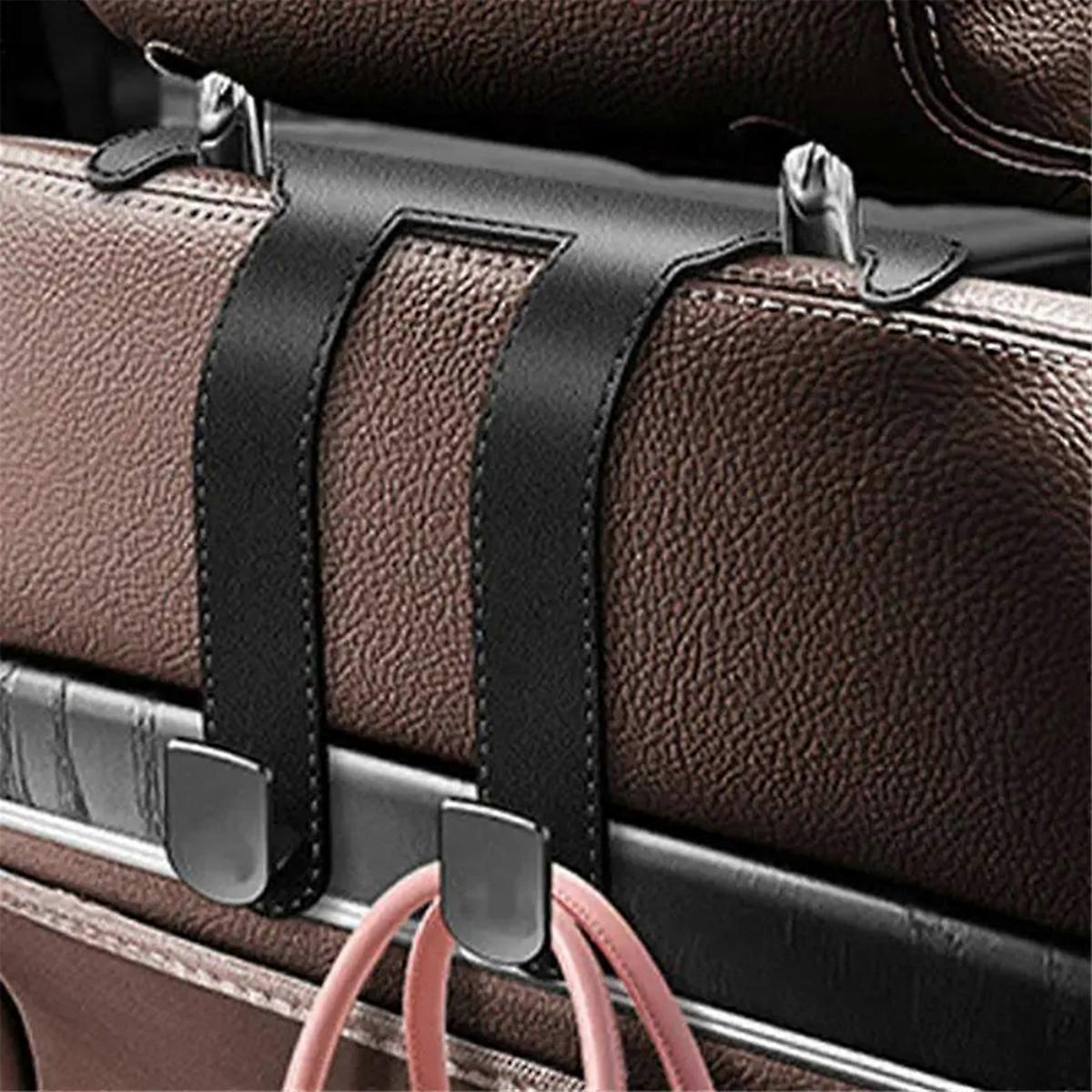 Hooks for Car Seat Headrest Foldable Multi-Purpose Handbag Purse Storage Rack Clip Auto Parts Automo