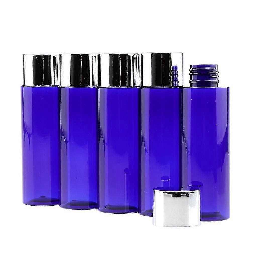 5pcs Empty Refillable Makeup Lotion Essential Oil Bottles Liquid Contaiers 100ML