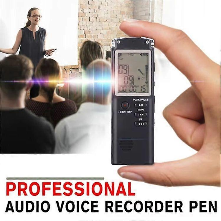 ZRUXE T60 Smart HD Digital Voice Recorder Noise Canceling Voice Recorder MP3 Player, Memory: 16GB