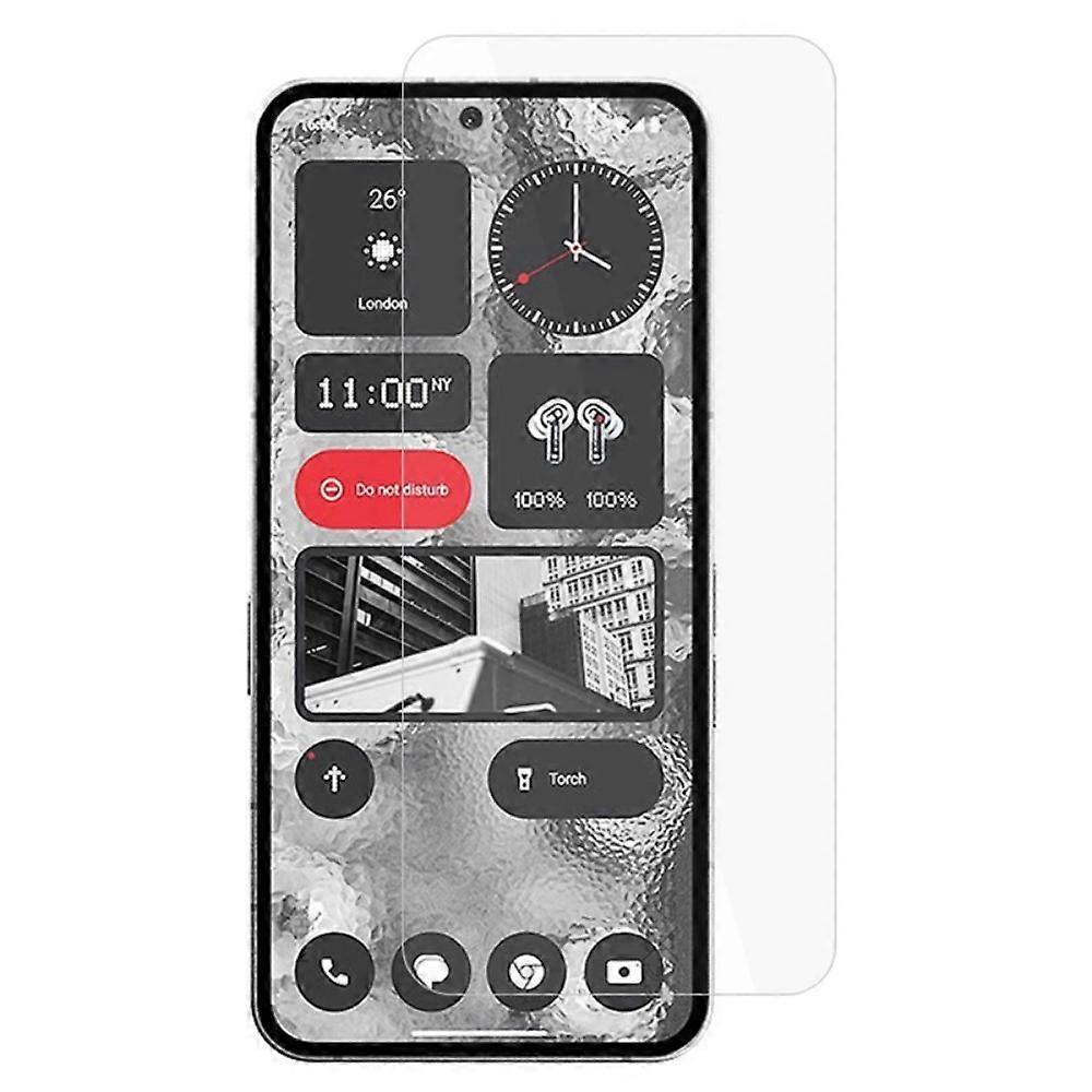 2er-PACK SKALO Nothing Phone (2a) plus Displayschutzfolie aus gehärtetem Glas