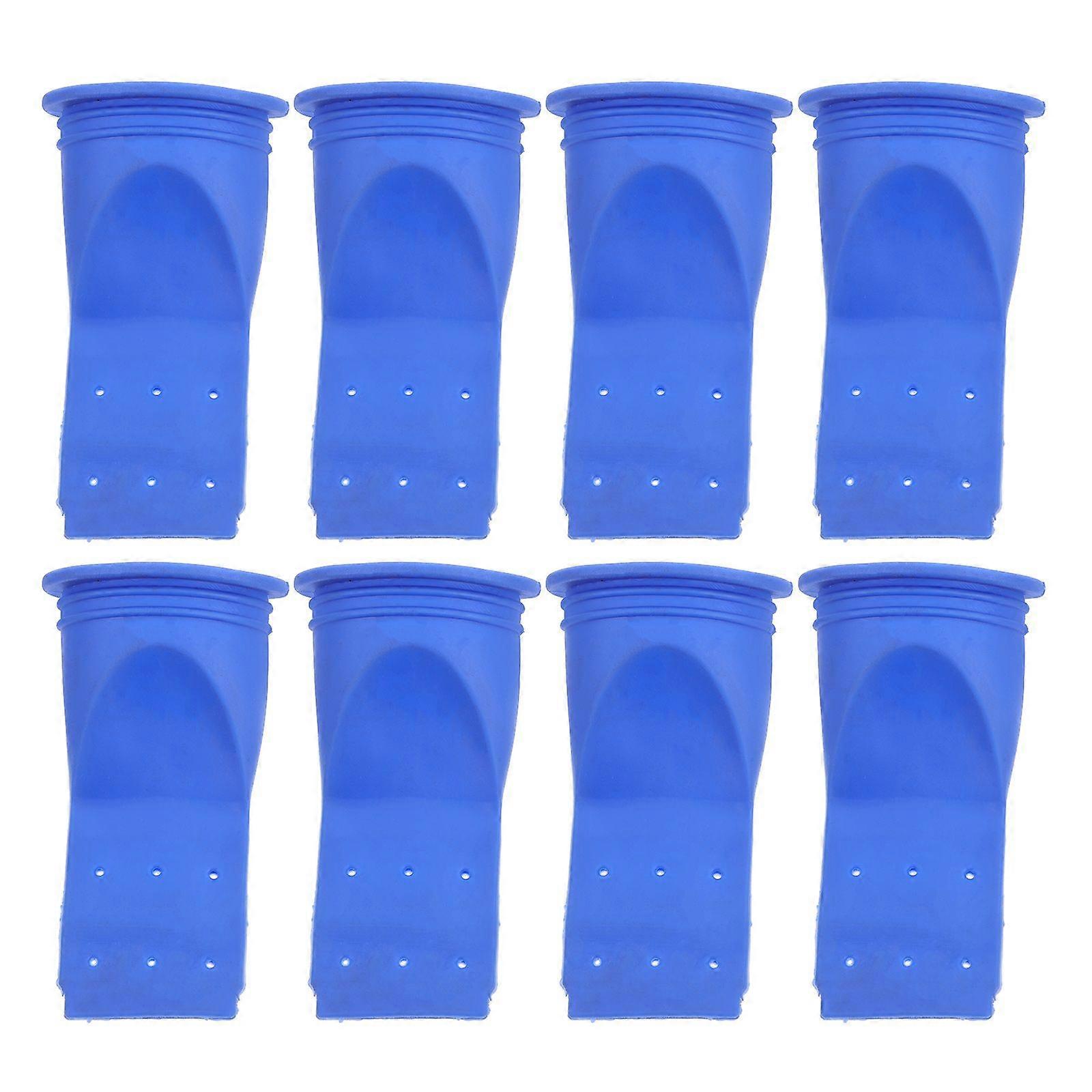 8pcs Silicone Deodorant Floor Drain Core Backflow Preventer Sewer Drain Core