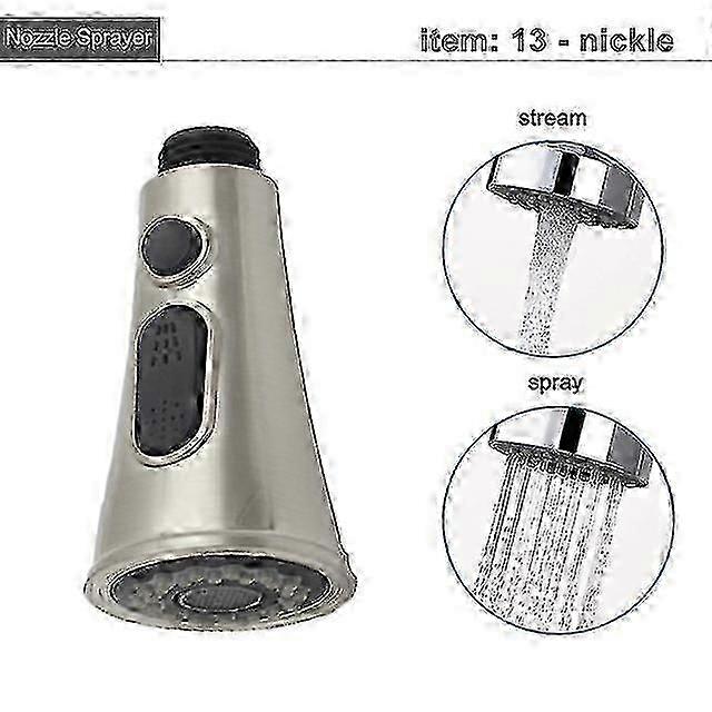 Pull Out Kitchen Faucet Sprayer Nozzle G1/2 - Shower Head Tap Attachment