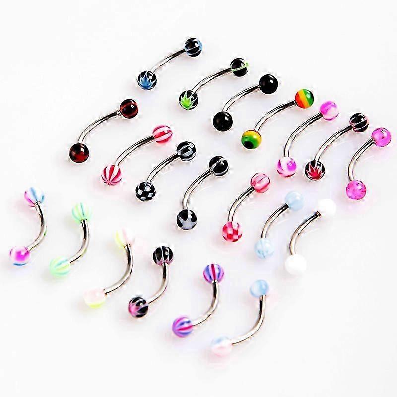 Eyebrow nails 20pcs (1.2*8*3*3mm)