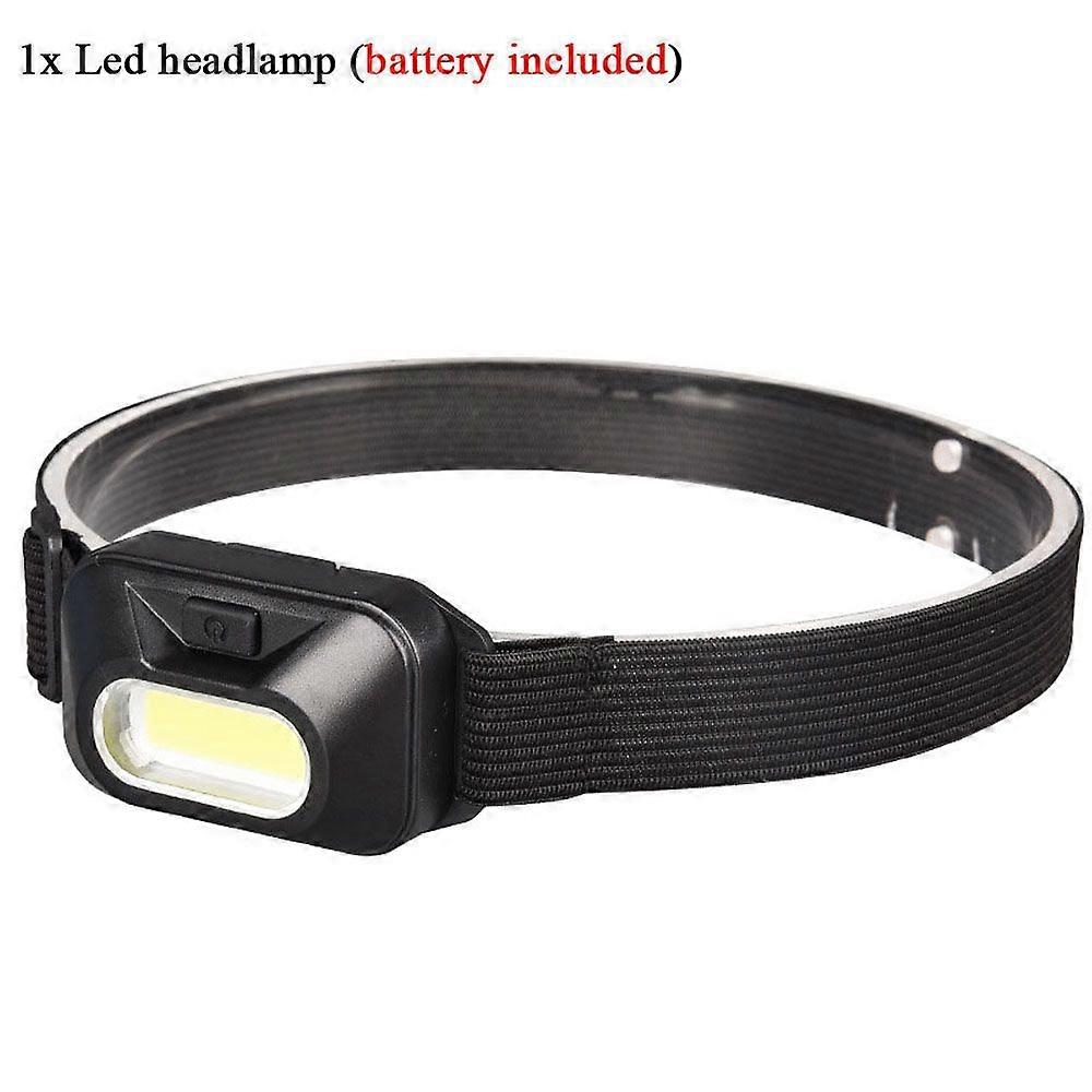 Mini Portable Q5+ COB Flashlight, Powered by Built-in 18650 Battery, Ideal for Camping, Fishing or Fishing