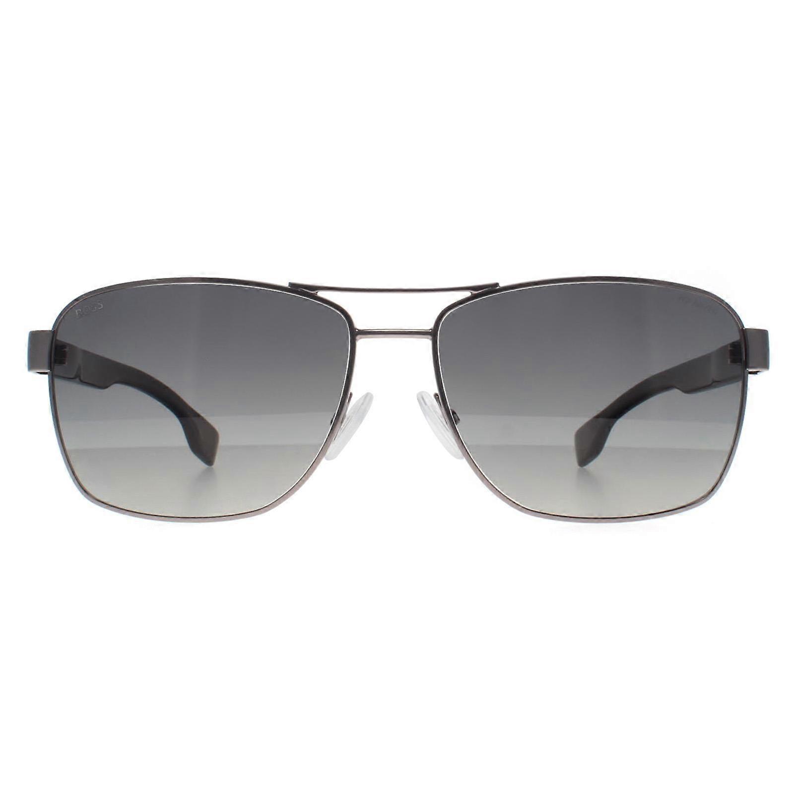 Hugo Boss Sunglasses BOSS 1559/O/S R80 WJ Dark Ruthenium Grey Gradient Polarized