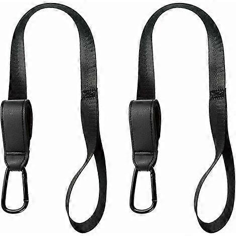 2025 Latest Model  Stroller Hooks with Safety Strap, 2 Pack Stroller Hooks