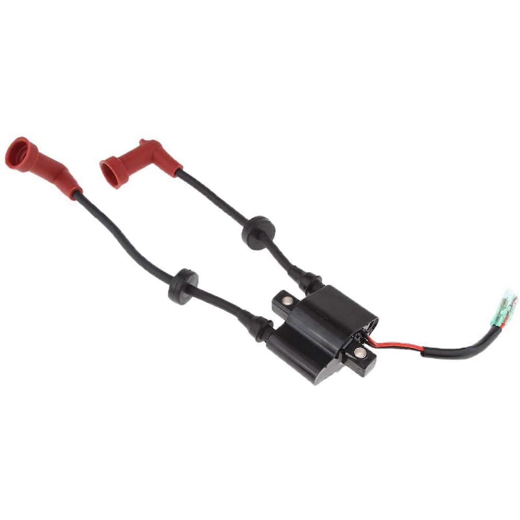 Yamaha Outboard Engine Ignition Coil Assembly for Models F9.9 to 25HP and 40HP - Replacement Parts 6F5-85570-10 and 6F5-85570-11